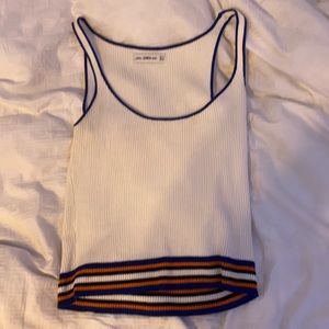 Zara Low Cut Tank Top